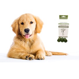 MOGALIXE Compostable Poop Bags, 120 Bags Count Total, Pet Waste Bags Plant-Based, Home and Industrial Compost Certified, Highest ASTM D6400 Rated, Leak Proof, Extra Thick, Standard Size (120-Bags)