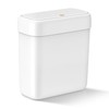 MOPALL Small Bathroom Trash Can with Lid, 3.2 Gallon /