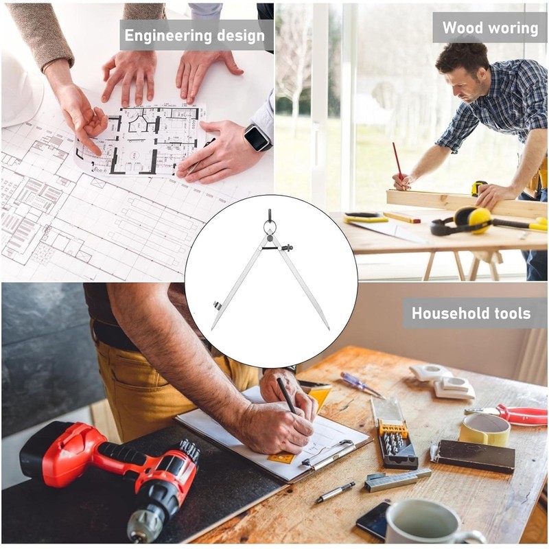 ieron 10 Inch 250mm Metal Adjustable Lockable Steel Divider Rotating