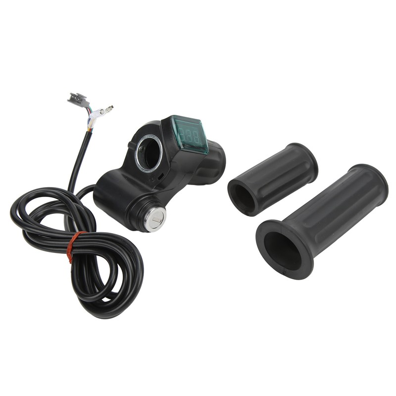 Electric Bike Twist Throttle Grip Set Universal Speed Governer with