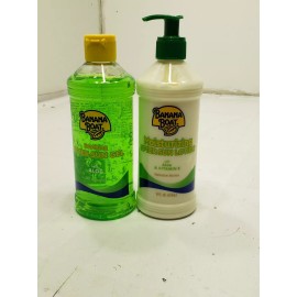 Banana Boat Lot of 2- Banana Boat Soothing After Sun Gel & Moisturizing After Sun Lotion