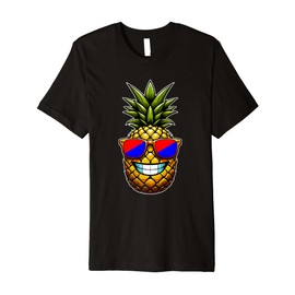Travel Must Have Lanzarote Souvenirs Holiday Funny Pineapple Premium T-Shirt