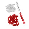 50pcs RC Car Racing Road Barrier Plastic Portable 10pcs RC