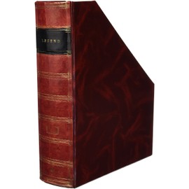 Taupe – Magazine File Foolscap Folio Burgundy