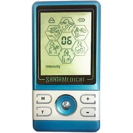Santamedical Tens Unit Electronic Pulse Massager with Rechargeable Battery