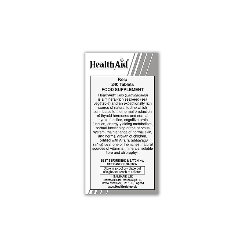 HealthAid Kelp - 240 Tablets