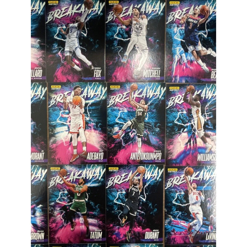 2020 panini instant breakaway set 24 cards