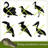 Yulejo Pond Floating Alligator Head Decoy Pool Accessories 12.6 Inches