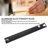 Hominas Aluminium Alloy Ruler, 25 cm, Scribing Ruler, Scribing Tool,