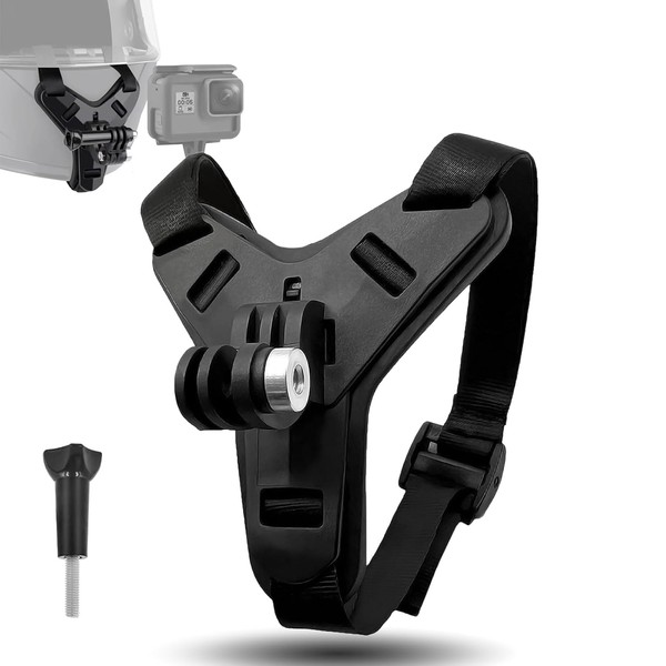 WUBAYI Universal Helmet Chin Mount for Action Cameras - Anti