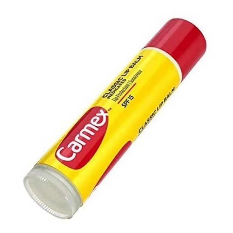 3 Hidratante Carmex Lip Balm Protetor Labial Basto Fps15kit