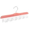 TOPIA HANGER American Red Cedar Wood Belt Hanger, Belt Organizer