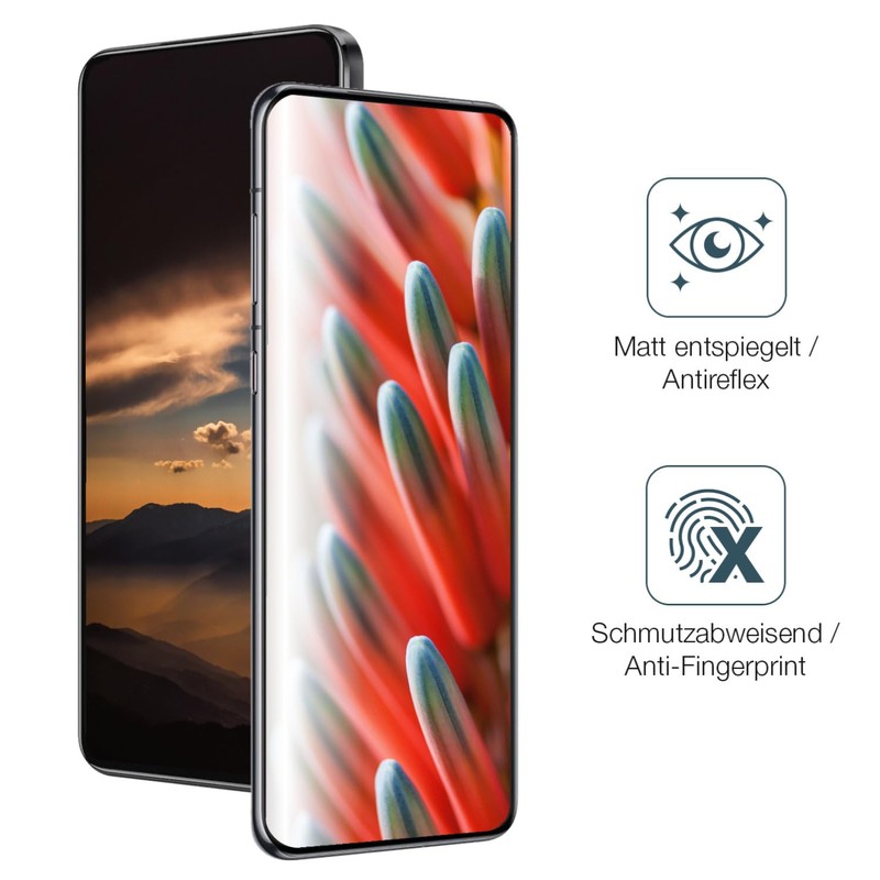 dipos I 2x Displayschutz 9H matt kompatibel mit Tecno Spark