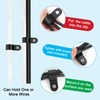 Pack of 100 R Type Cable Clips, 1/2 Inch Nylon