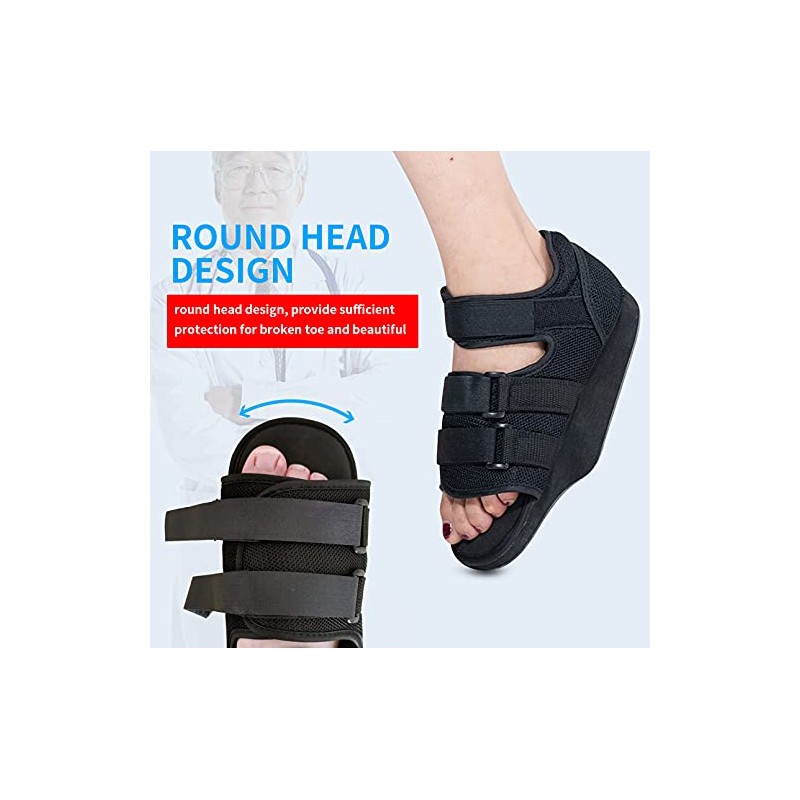 Post Op Shoe for Broken Toe Surgery Forefoot Offloading Healing