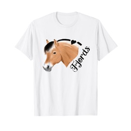 Norwegian Fjord Horse Fjords Horses Bright Rider T-Shirt
