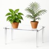 RattanView 1 Pcs Extra Large 6mm Thick Acrylic Rectangular 4-leg