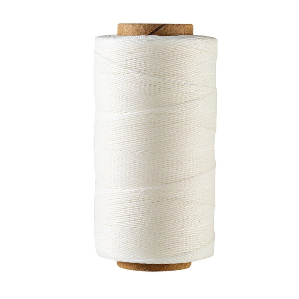 Sturdy Bonded Waxed Polyester Thread, 0.55mm, 437 Yards Wax String