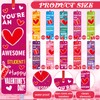Cholemy 200 pcs Valentine's Day Awesome Student Bookmarks Valentine's Day