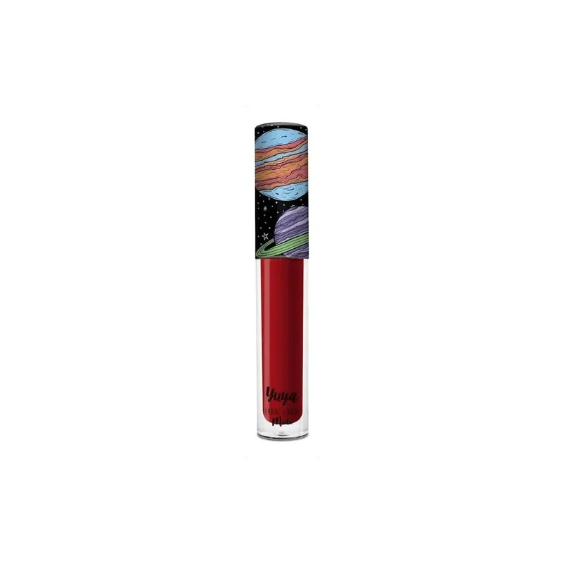 Labial Líquido Mate Rojo Yuya Mi Amor Larga Duración A