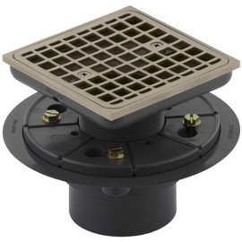 Kohler K-9136-BV Square Design Tile-In Shower Drain Finish: Vibrant Brushed Bronze