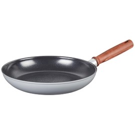 GreenPan Mayflower Pro Hard Anodized Healthy Ceramic Nonstick, 10" Frying Pan Skillet, Vintage Wood Handle, PFAS-Free, Induction, Charcoal Gray