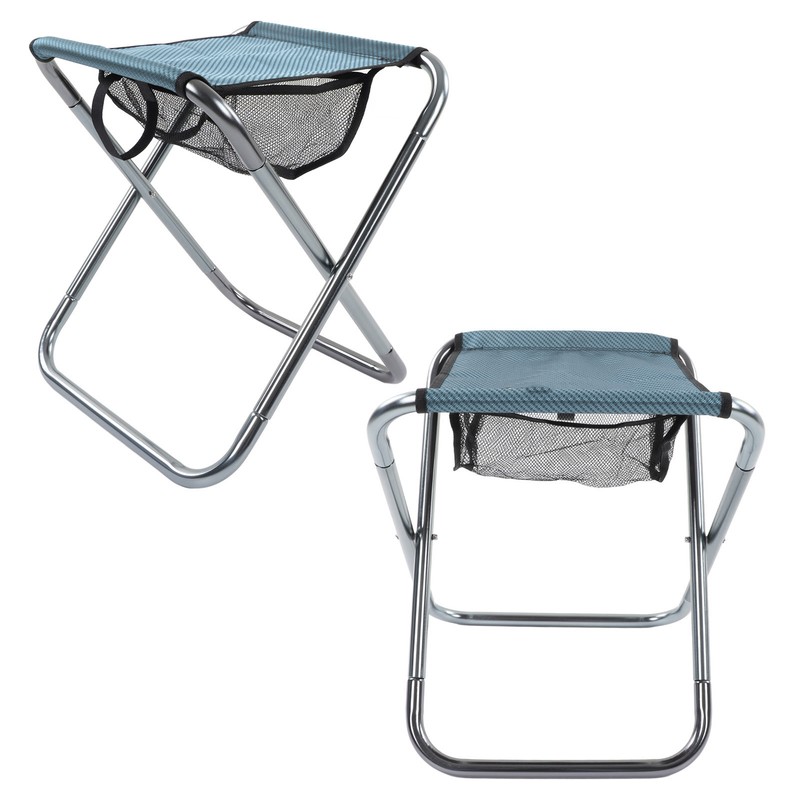 Outdoor Portable Folding Stool Aluminium Alloy Train Painting Camping Folding