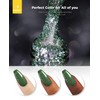 BURANO Reflective Gel Nail Polish, 7.3ml Reflective Diamond Nail Glitter