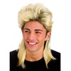 Blonde Mullet Mens 80s Wig