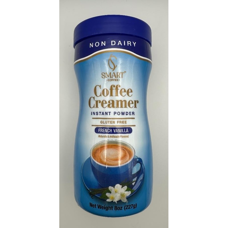 Smart Coffee Non Dairy Coffee Creamer French Vanilla Flavor 8