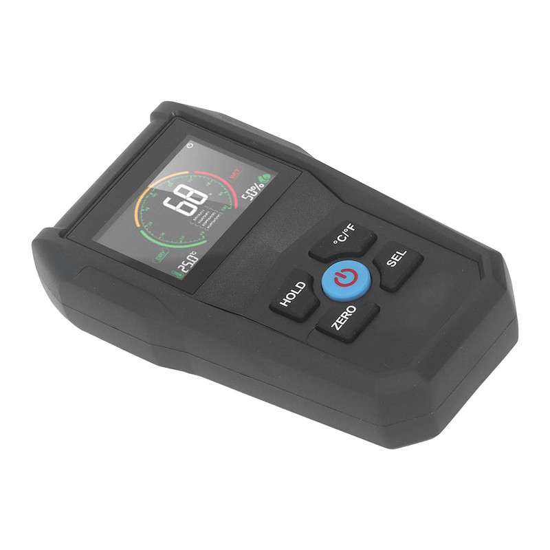 Pinless Moisture Meter LCD Digital Display 4 in 1 Dampness
