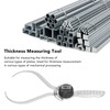 Digital Thickness Gauge 0 to 200mm Measure Range Unit Conversion