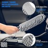 Timotech Plumero para Coche, para Interior de Auto, para Tablero,