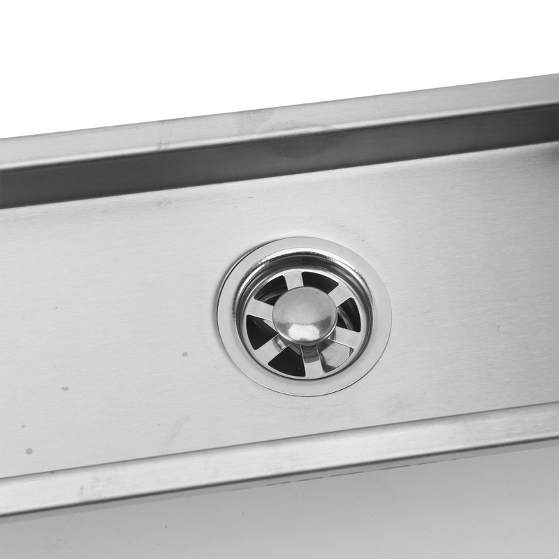 12 Inch Rectangular Linear Shower Drain 304 Stainless Steel Rustproof