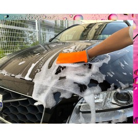 Removes iron powder from cars, bird droppings, and even insects from cars. (1 x Special Rubber Material Iron Powder Removal Mitt) Removes brake dust and iron powder from the body and wheels and maintains its beauty. Car Beauty Lab CBL10 (1 Multi Mitt)