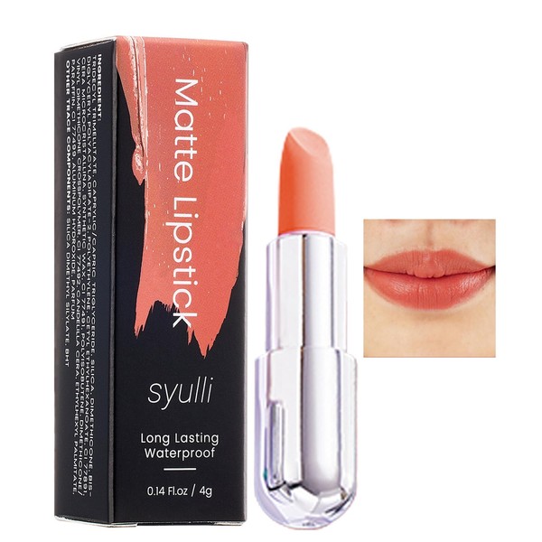 DayaEmmoTQ Matte Non-Sticky Multi-Color Lip Gloss Waterproof Easy Lipstick Anti-Smudge