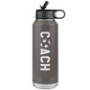 JFWcreations Soccer Coach Water Bottle - 32oz Insulated Engraved Stainless