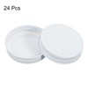 uxcell 24 Pcs Mason Jar Lids, 70mm/2.76" Regular Mouth Tin