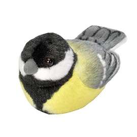 Wild Republic 19485 13-16 cm Great Tit with Real Bird Calls Plush Toy