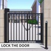 Bettinay 2 PCS 60 cm Metal Chain Lock, Gate Chains