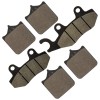 Caltric Front and Rear Brake Pads for Triumph Speed Triple