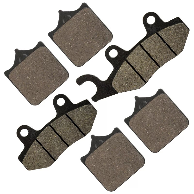 Caltric Front and Rear Brake Pads for Triumph Speed Triple