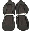 KUAFU Artificial Leather Seat Covers Compatible with 2014 2015 2016