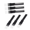 OHPHCALL 6pcs Multi-function Teasing Combs Hairdressing Hair Picks Professional Hair