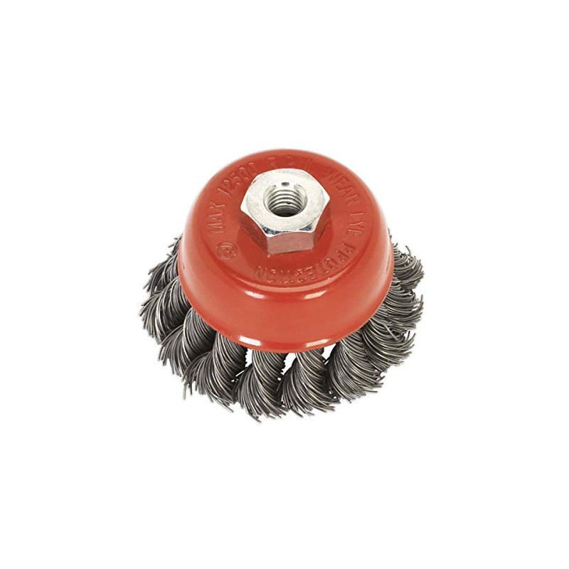 Sealey Tkcb651 Twist Knot Wire Cup Brush