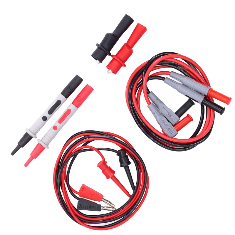 Multimeter Test Kit Testing Hook Crocodile Clip Probe Lead Accessory