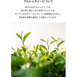amsu tea (アムシュティー) Flavored Tea Pick Me Up Tea Bags 15 Pack