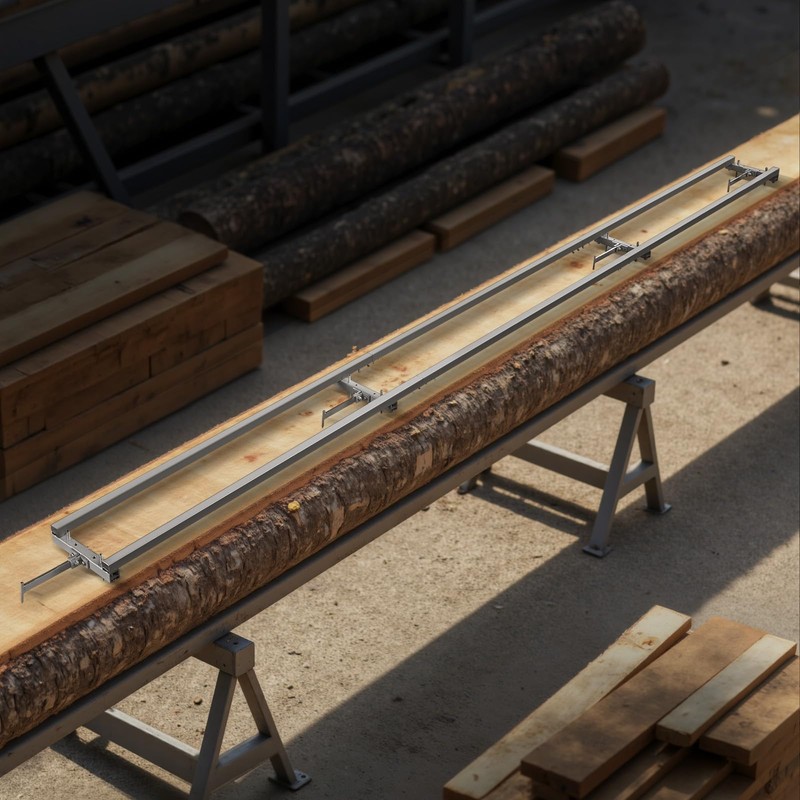 VEVOR Rail Mill Guide System, 12 ft 4 Crossbar Chainsaw
