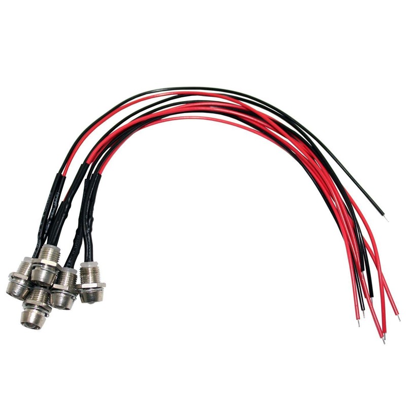 5x Super Bright Signal Screw LEDs Ultraviolet UV 24 V
