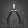 MOSSCO Model Nippers, Ultra-thin Single-edge Nippers for Advancers Repair Plastic